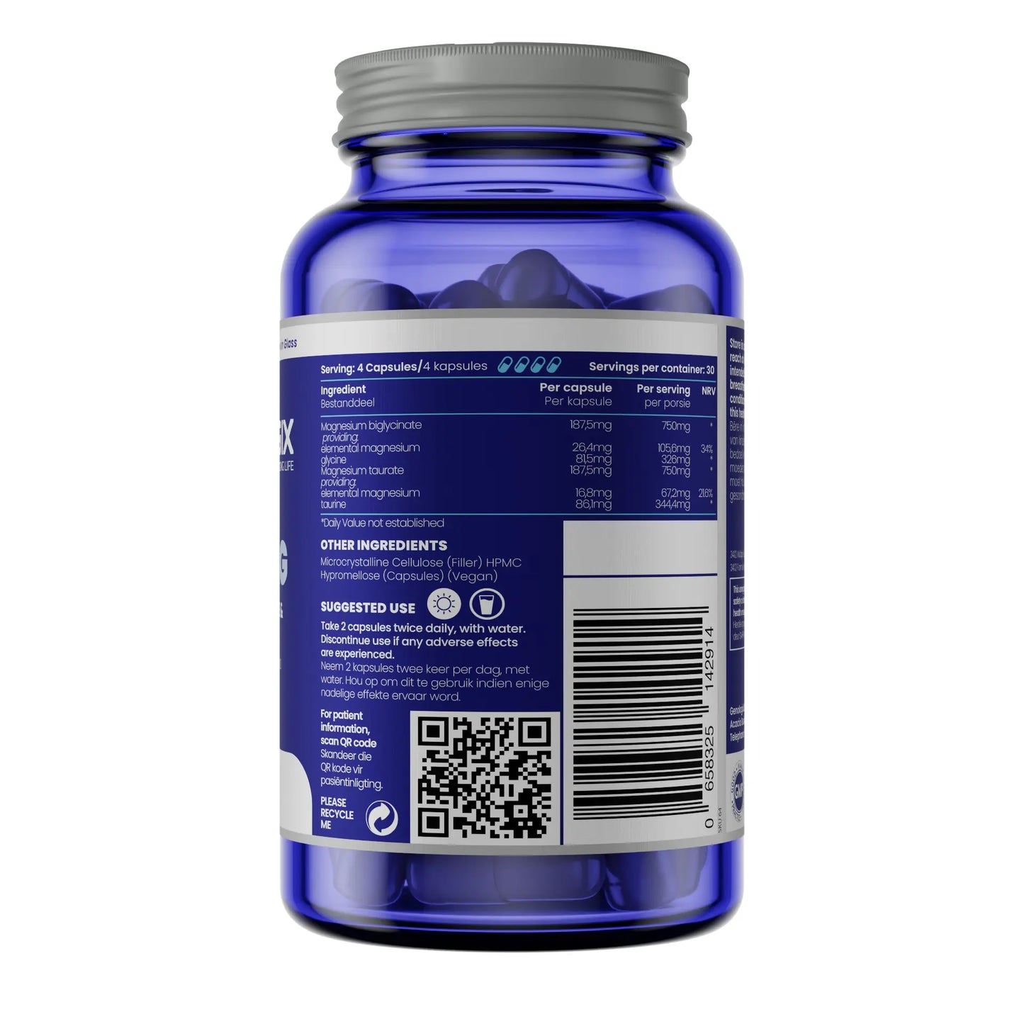 BodyMAG (Magnesium Biglycinate and Magnesium Taurate) Genologix