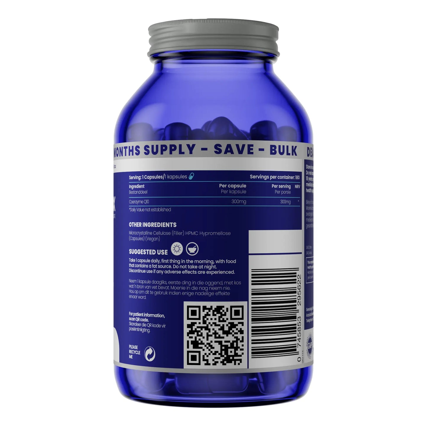 CoQ-10 300mg BULK - Antioxidant Genologix