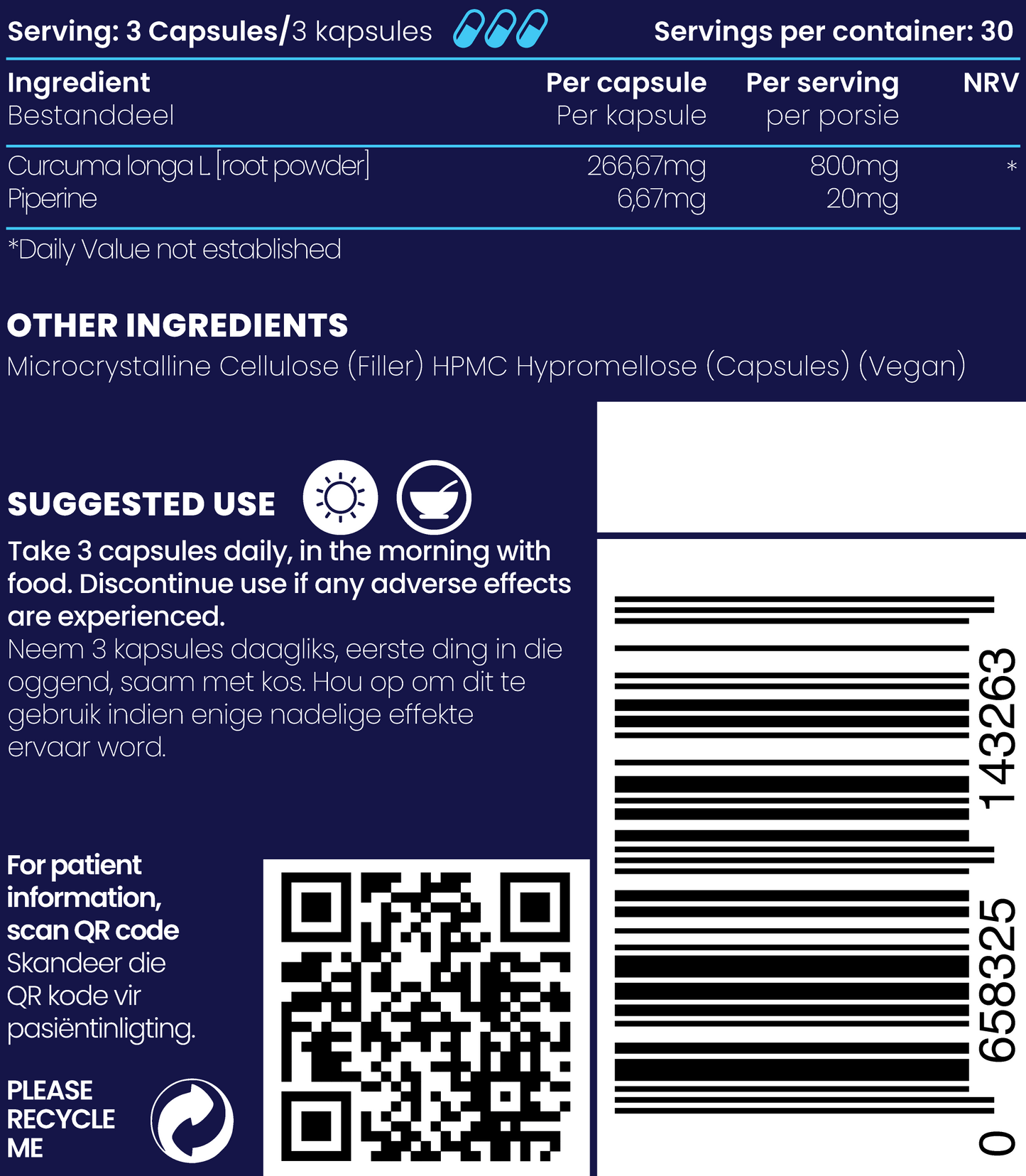 Curcumin - Antioxidant Genologix