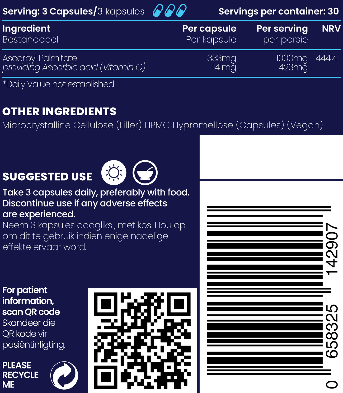 Immunity Bundle (Vitamin C Ester, Zinc and Vitamin D3) Genologix