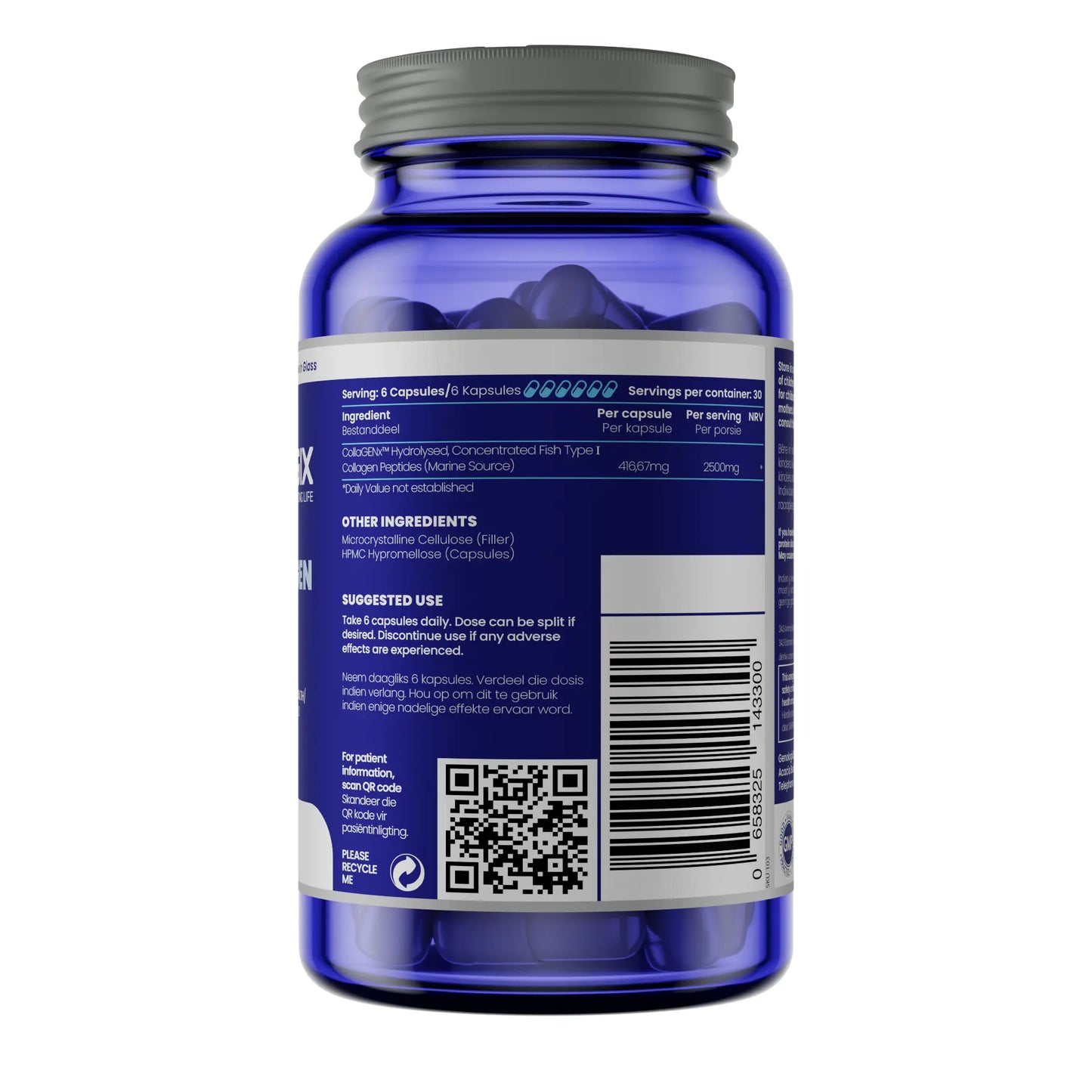 Marine Collagen Peptide CollaGENx ™ Overall Well-being Genologix