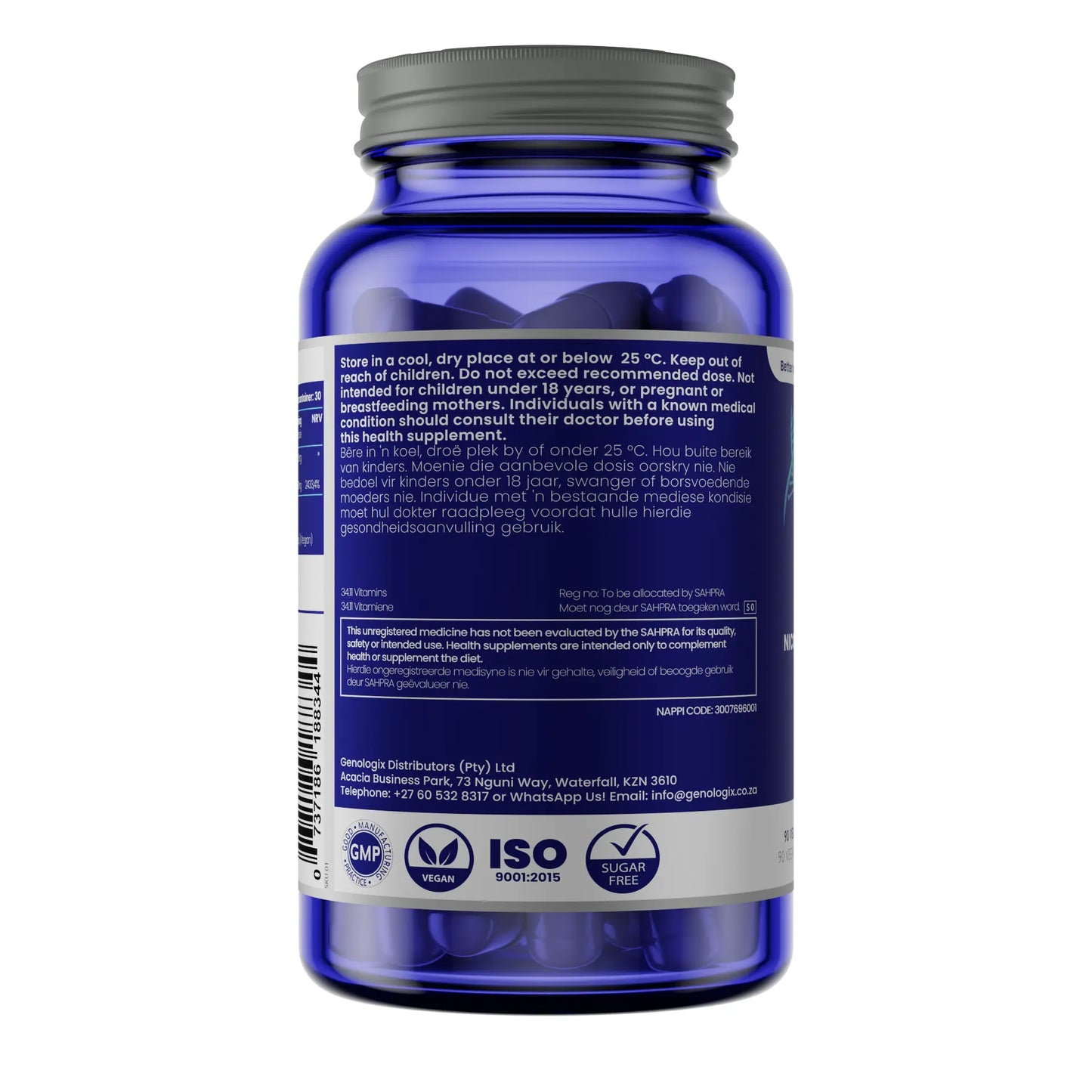 NMN 1000mg (Nicotinamide Mononucleotide) Anti-Aging Genologix