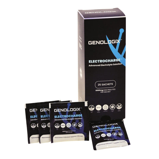 ElectroCharge ™ Premium Electrolytes x 25 Sachets Genologix