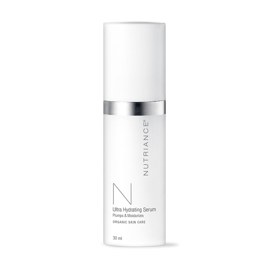 NUTRIANCE Ultra Hydrating Serum bottle on a white background