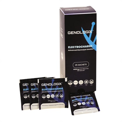 Sachets of Electrocharge Premium Electrolytes sachets