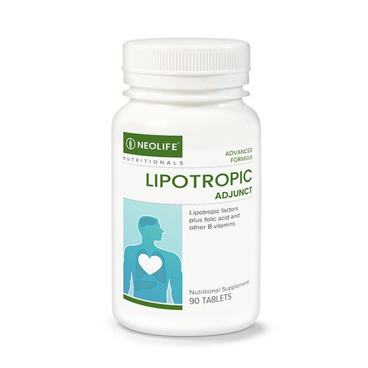 Neolife Lipotropic Adjunct supplement bottle on a white background
