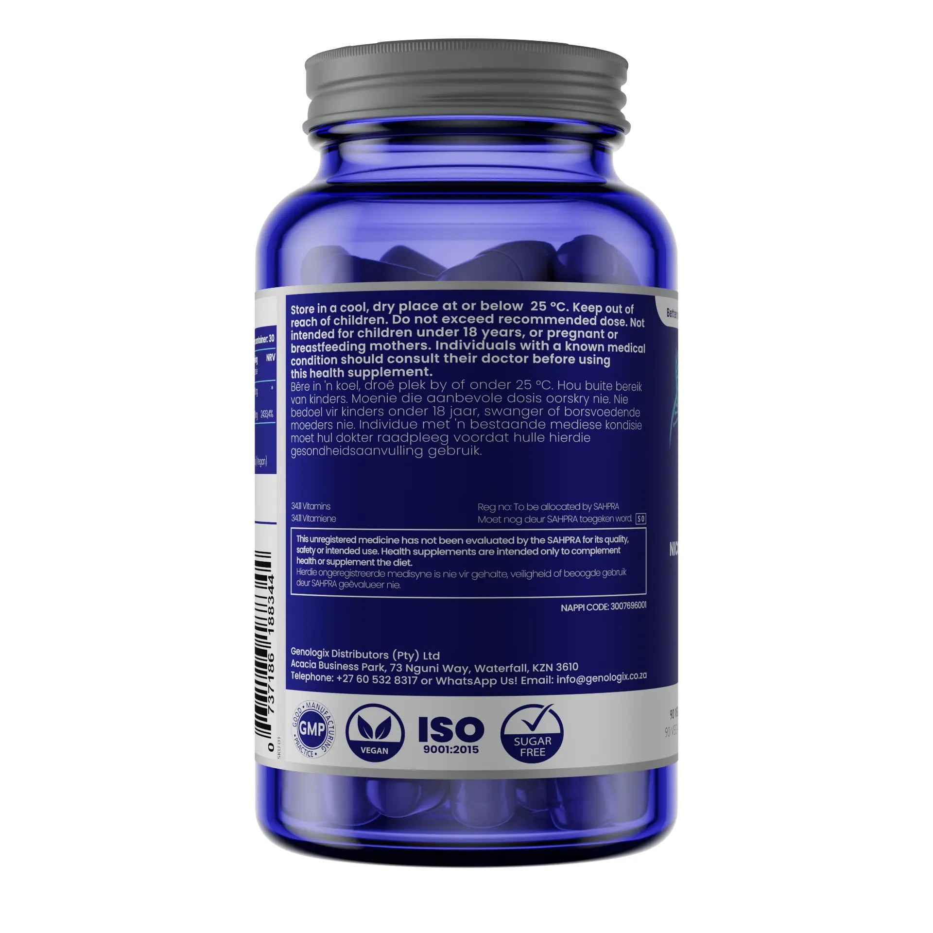 NMN 1000mg (Nicotinamide Mononucleotide) Anti-Aging Genologix