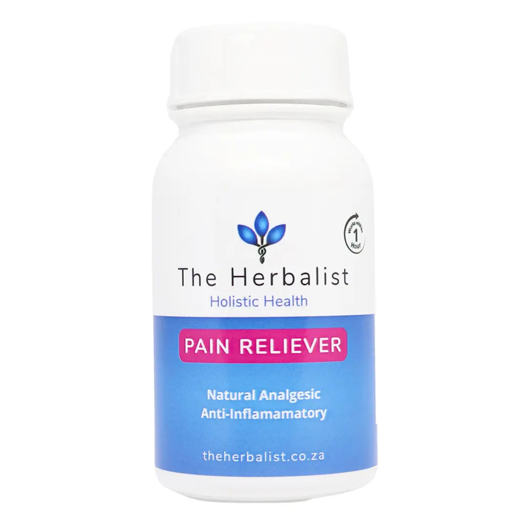 Pain Reliever, a natural analgesic anti-inflammatory supplement.