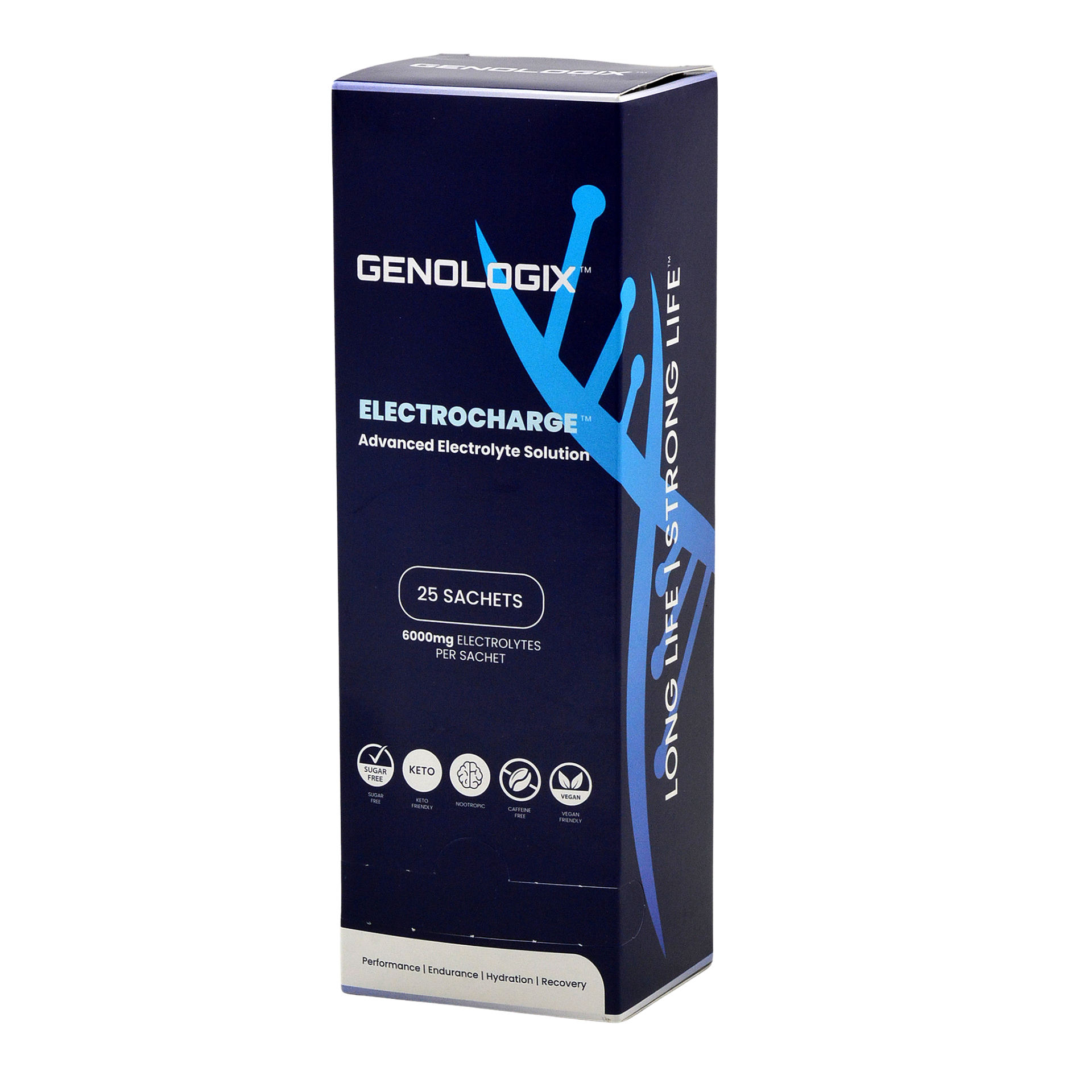 ElectroCharge ™ Premium Electrolytes x 25 Sachets Genologix
