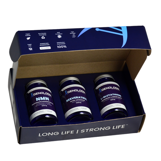 Eternity Longevity Wellness Goal Bundle EXTRA STRENGTH Genologix