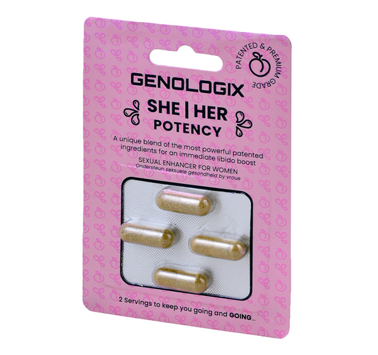 SHE | HER POTENCY ™ Patented Libido Booster Genologix