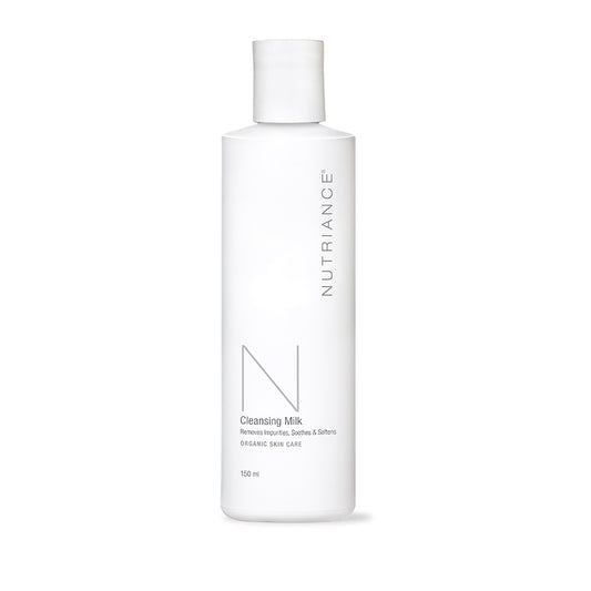 NUTRIANCE cleansing milk bottle on a white background
