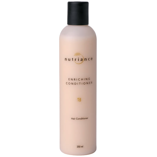 Bottle of Nutriance Enriching Conditioner on a white background