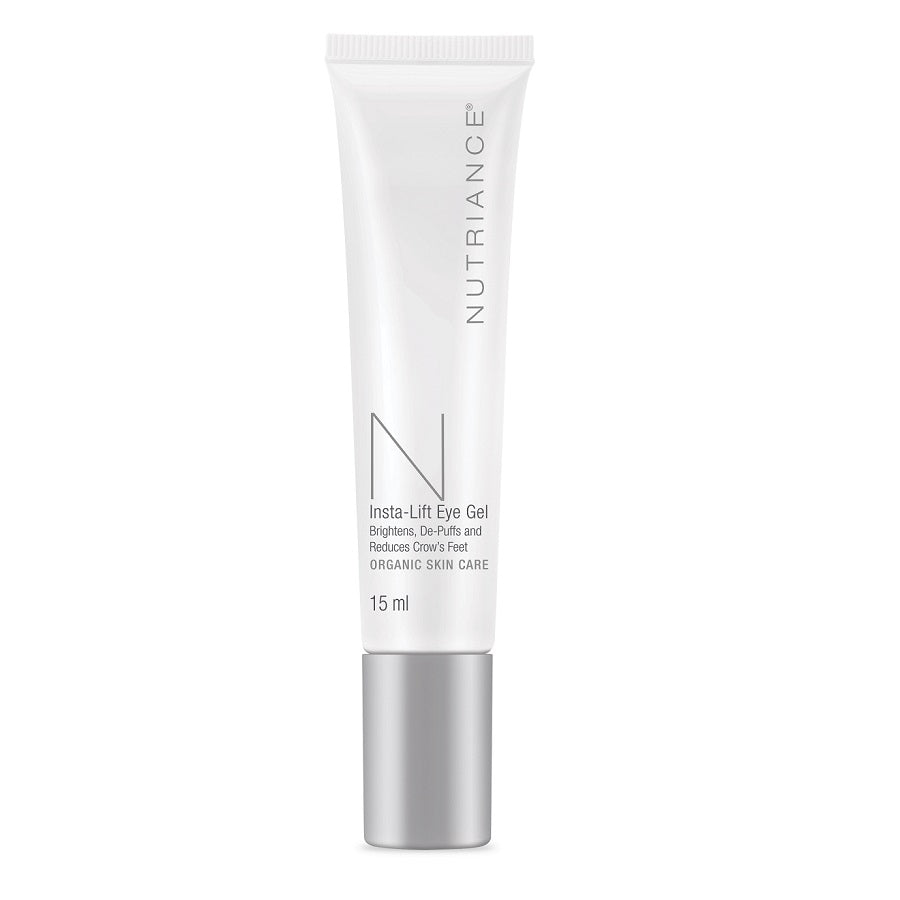 NUTRIANCE Insta-Lift Eye Gel tube on a white background